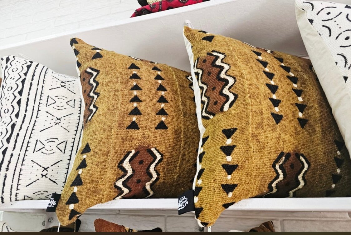 Coussin bohème ethnique