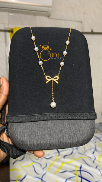 Collier Perles et Charms