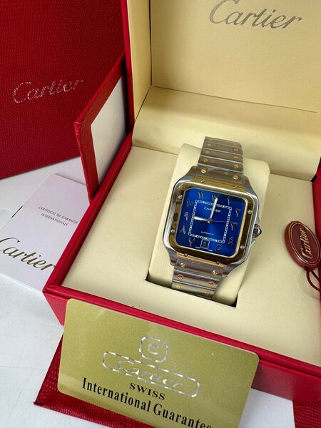 Automatic Movement Cartier Santos Watch