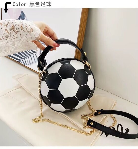 Sac à main ballon de foot