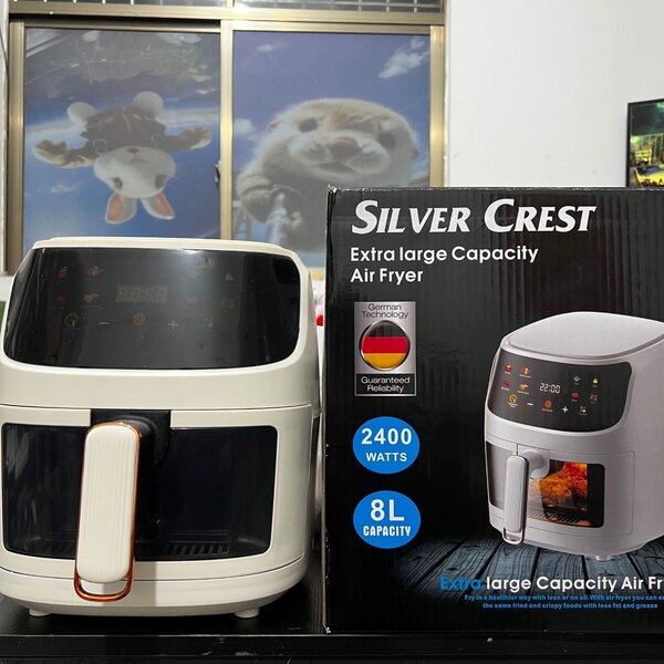 8L Silver Crest Airfryer