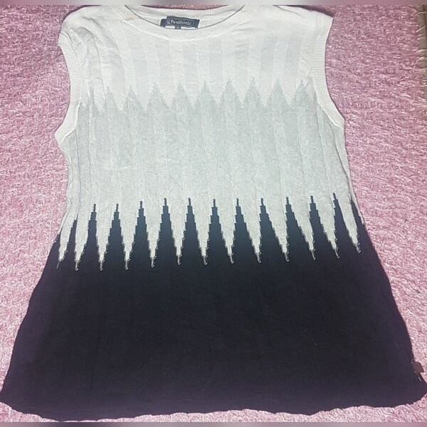 Gilet en maille sans manches