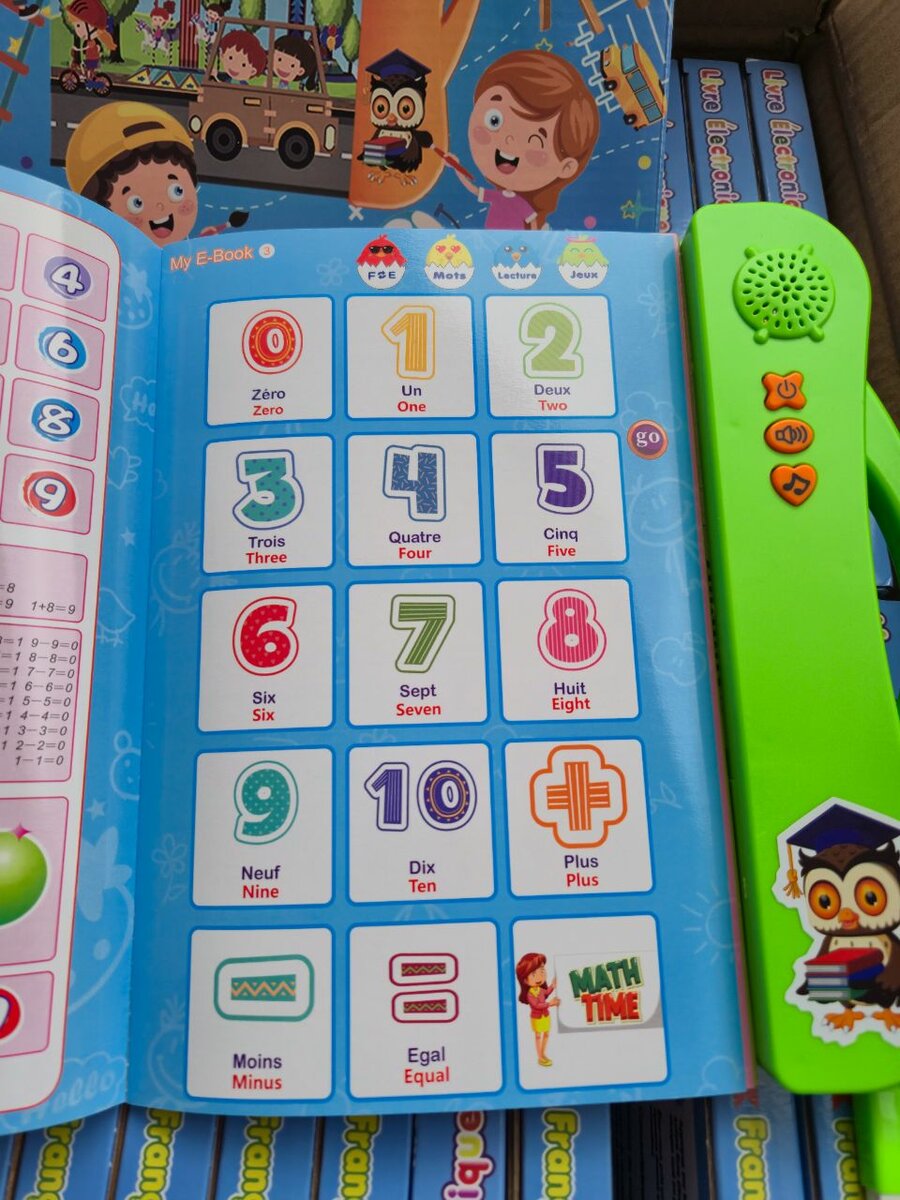 LIVRE ÉLECTRONIQUE BILINGUE