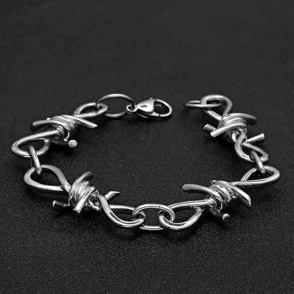 Bracelet en barbelés