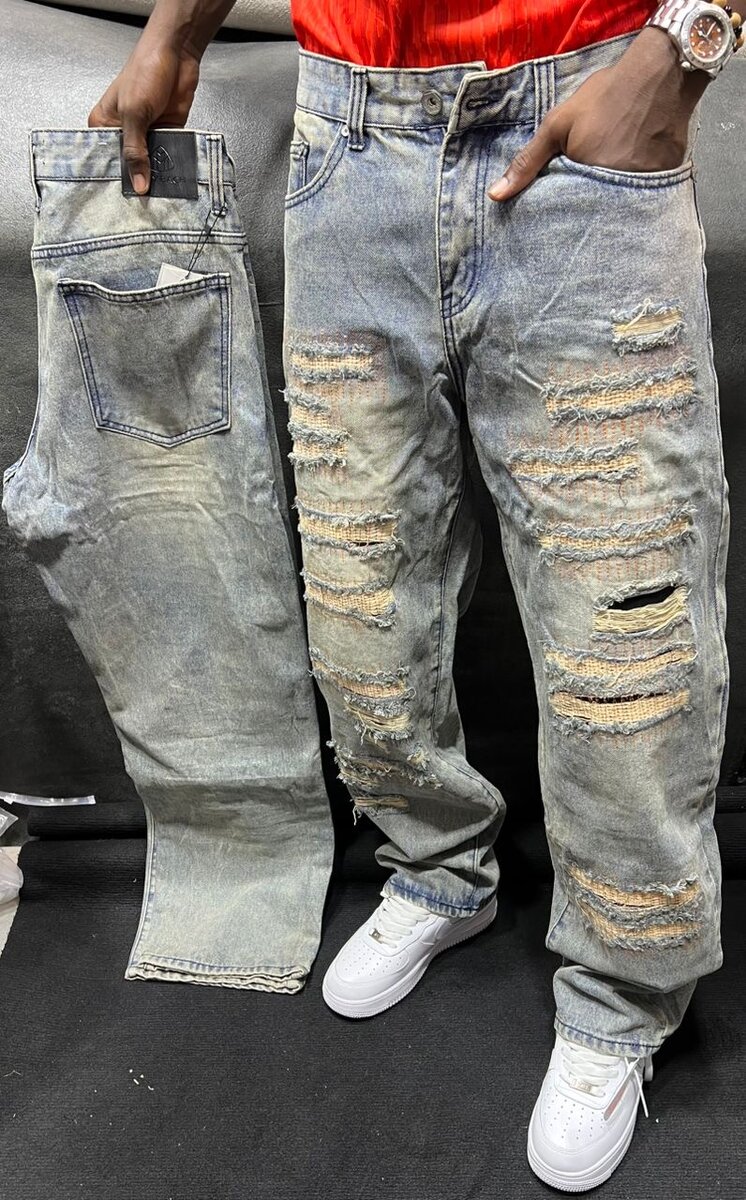 Jeans homme tendance décontractée