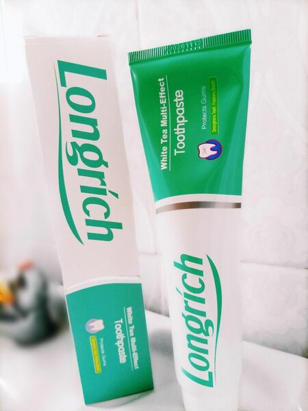 La pâte dentifrice longrich