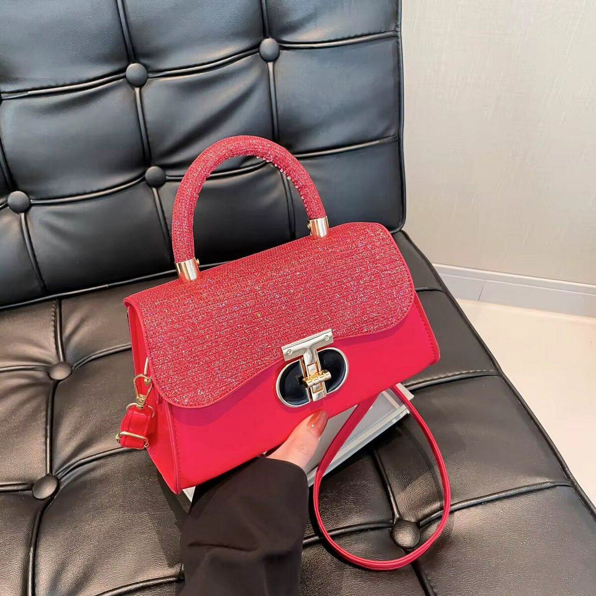 Sac à main en cuir élégant