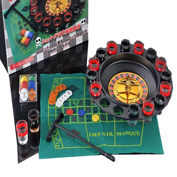 Jeu de Roulette à Boire