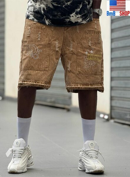 Culotte jean stylé homme