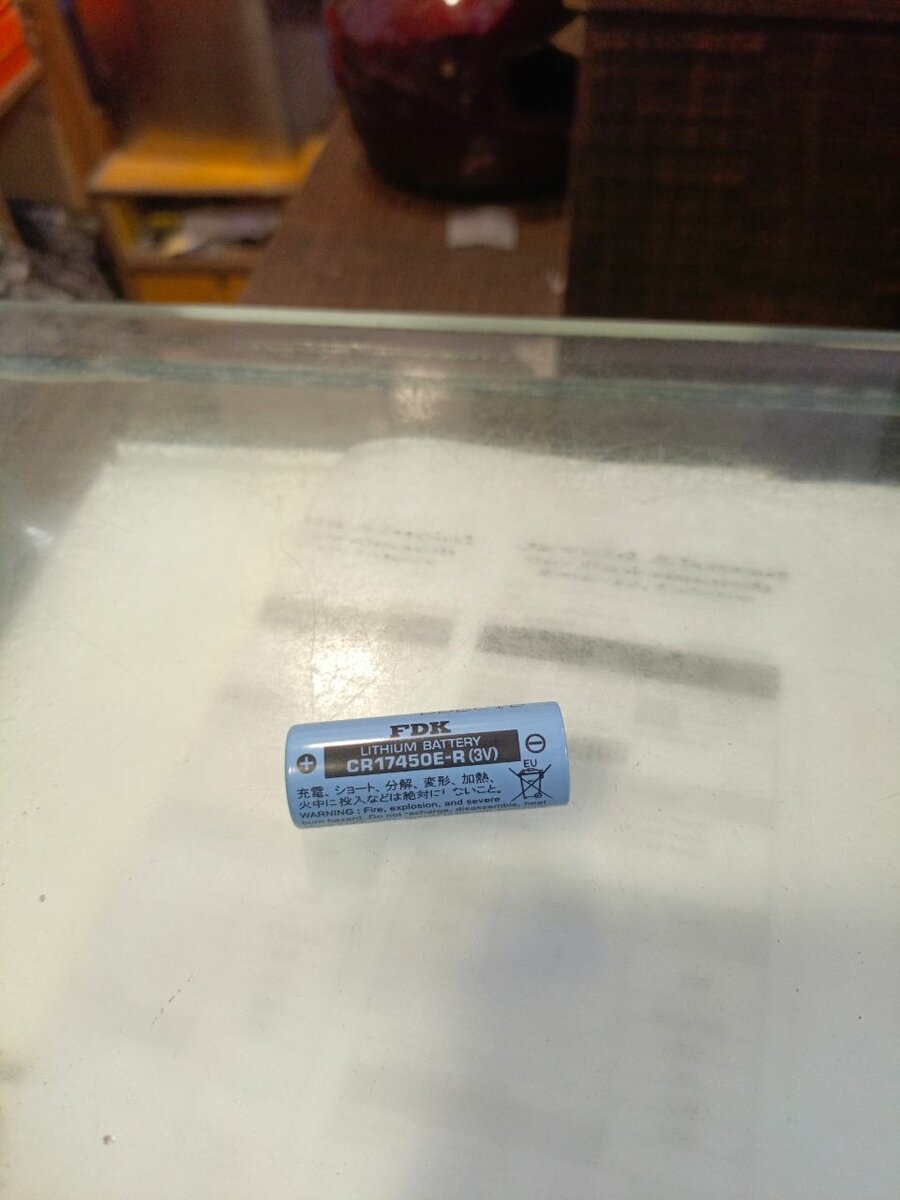 Fdk cr17450e cell 3.6 v