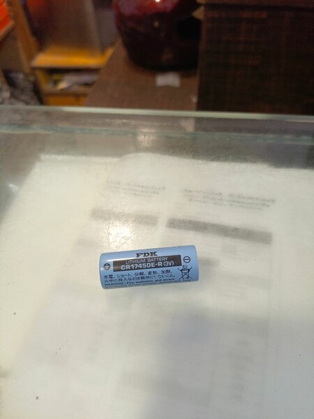 Fdk cr17450e cell 3.6 v