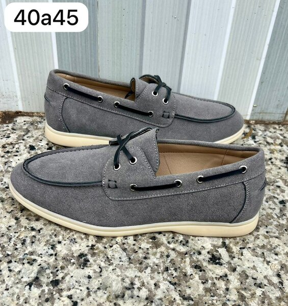 Mocassins décontractés en daim