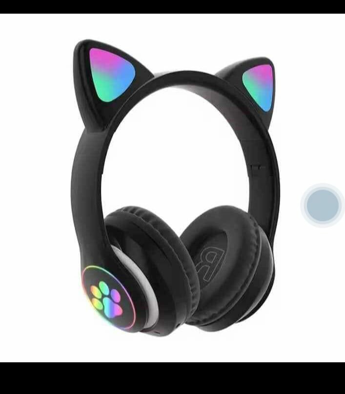 Casque audio oreilles de chat