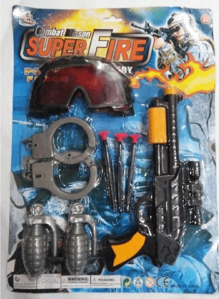 Kid's Super Fire Toy Gun set