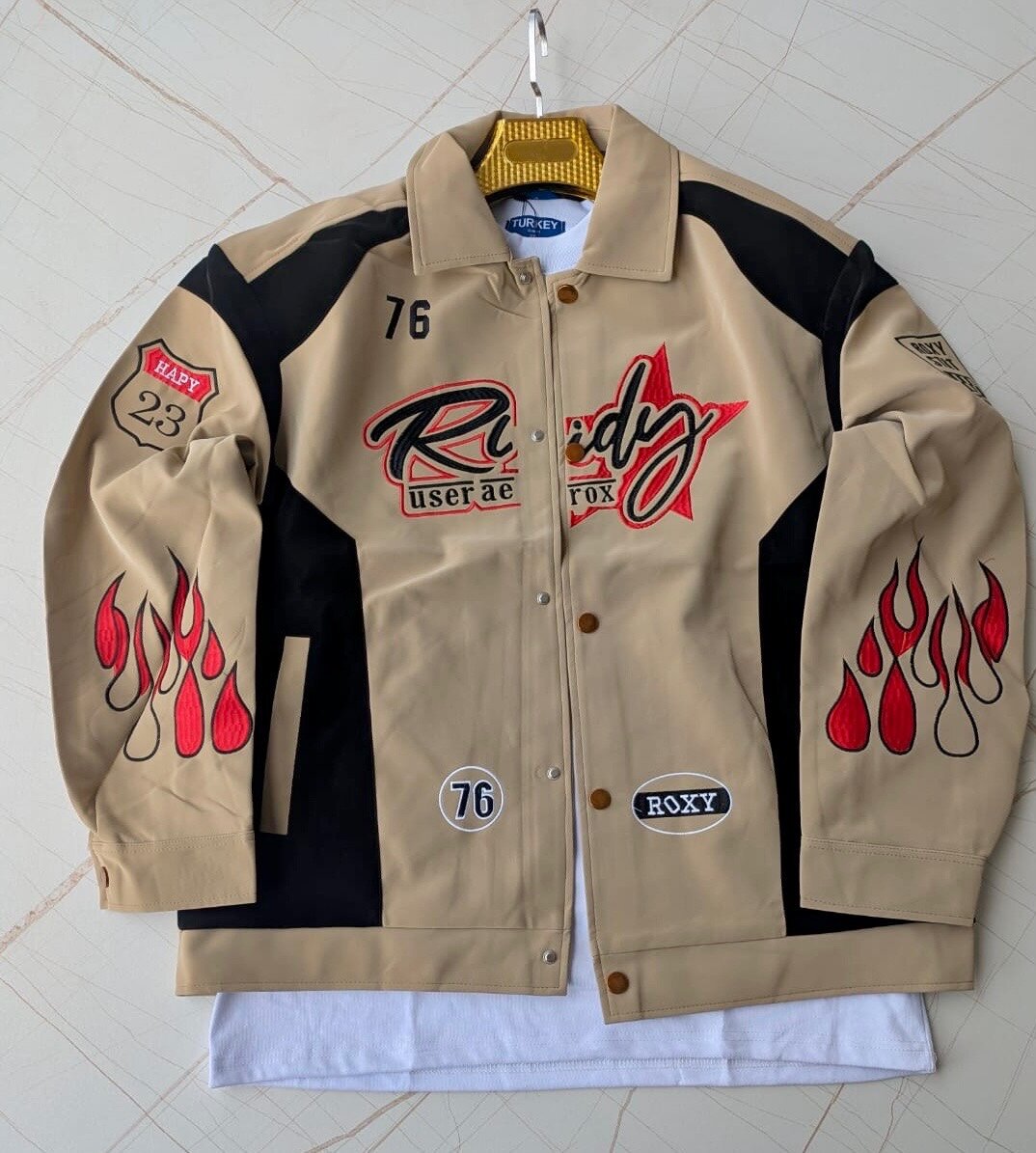 Leather Jacket (free Size)