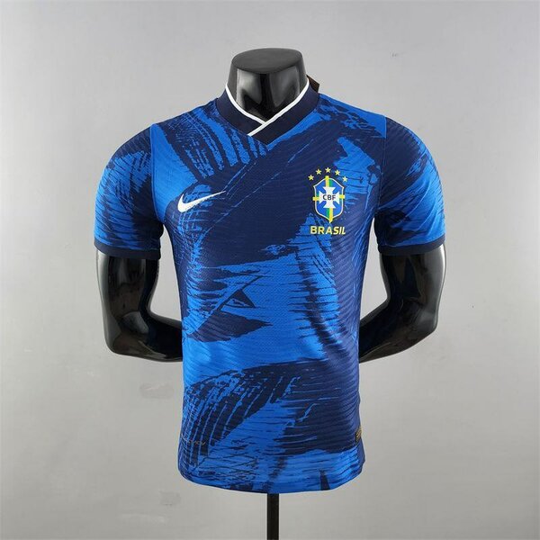 Maillot Brésil bleu pro