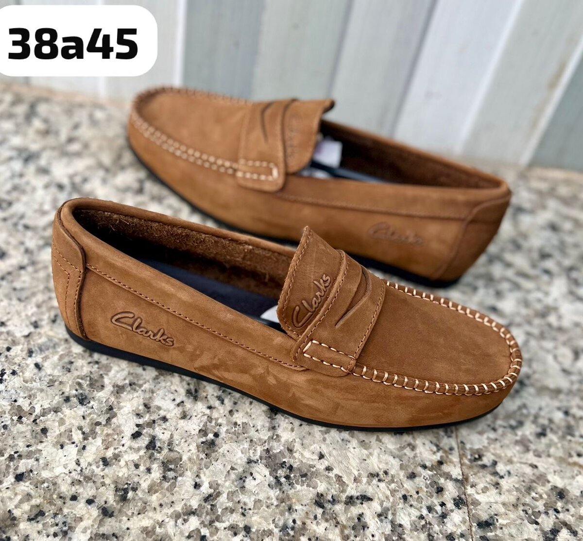 Mocassins en cuir pour hommes