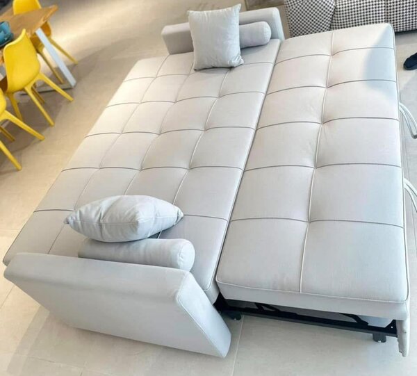 Canapé-lit moderne en tissu