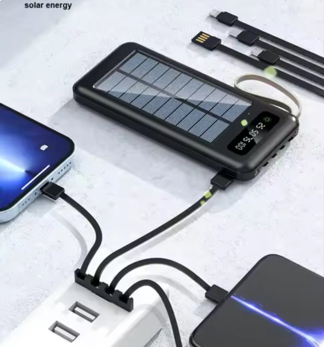 Power Bank Charge Solaire X26 Universel  - Charge 10,5w