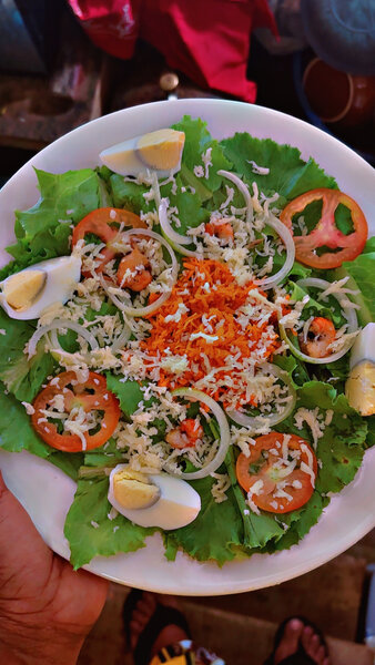 Salade César aux Œufs