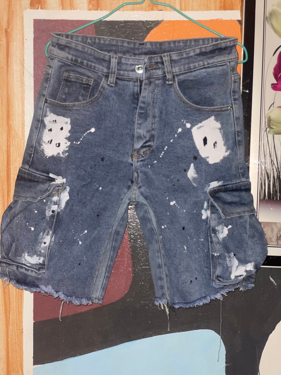 Shorts en jean déchirés tendance