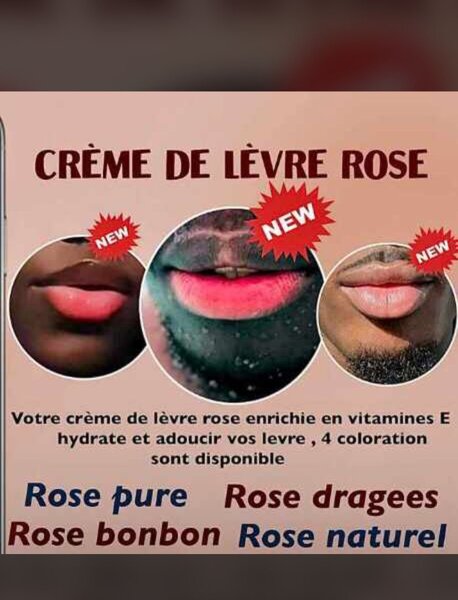 Crème Lèvres Rose Hydratante