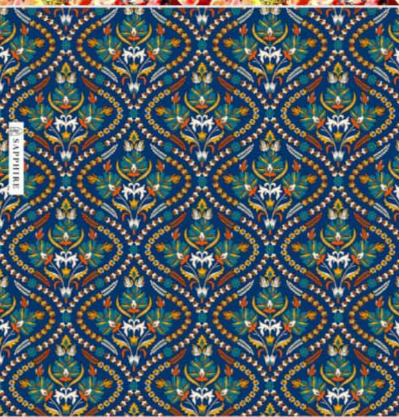 Sapphire 2pc print khaddar