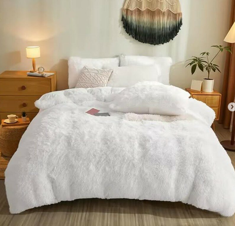 8pcs Fluffy Duvet set