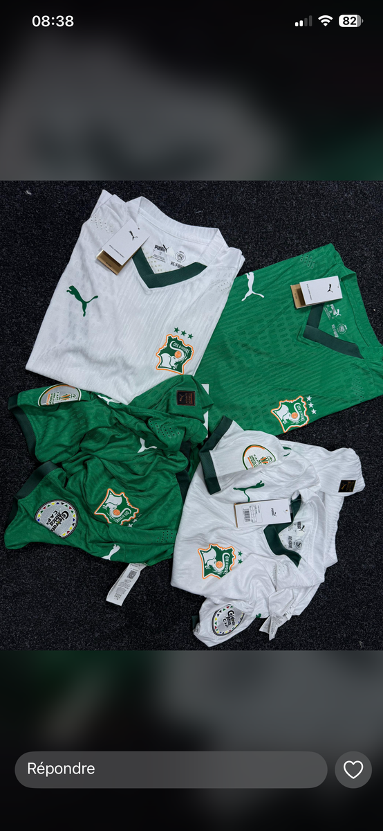 Maillot côte d'ivoire pro max
