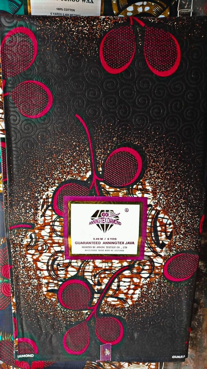 Java wax fabric  chitenge