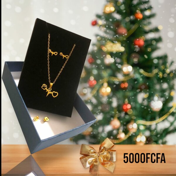 Parure Bijoux Étoile Dorée