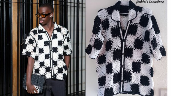 Crochet Men's shirts