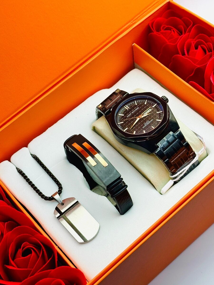 Ensemble Montre Homme Élégant