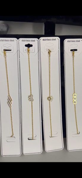 Bracelets en acier inoxydable élégants