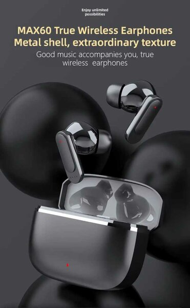 Écouteurs sans fil ANC Max60