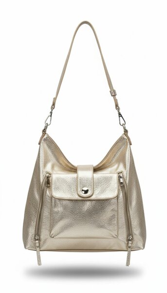 Sac à main gris élégant