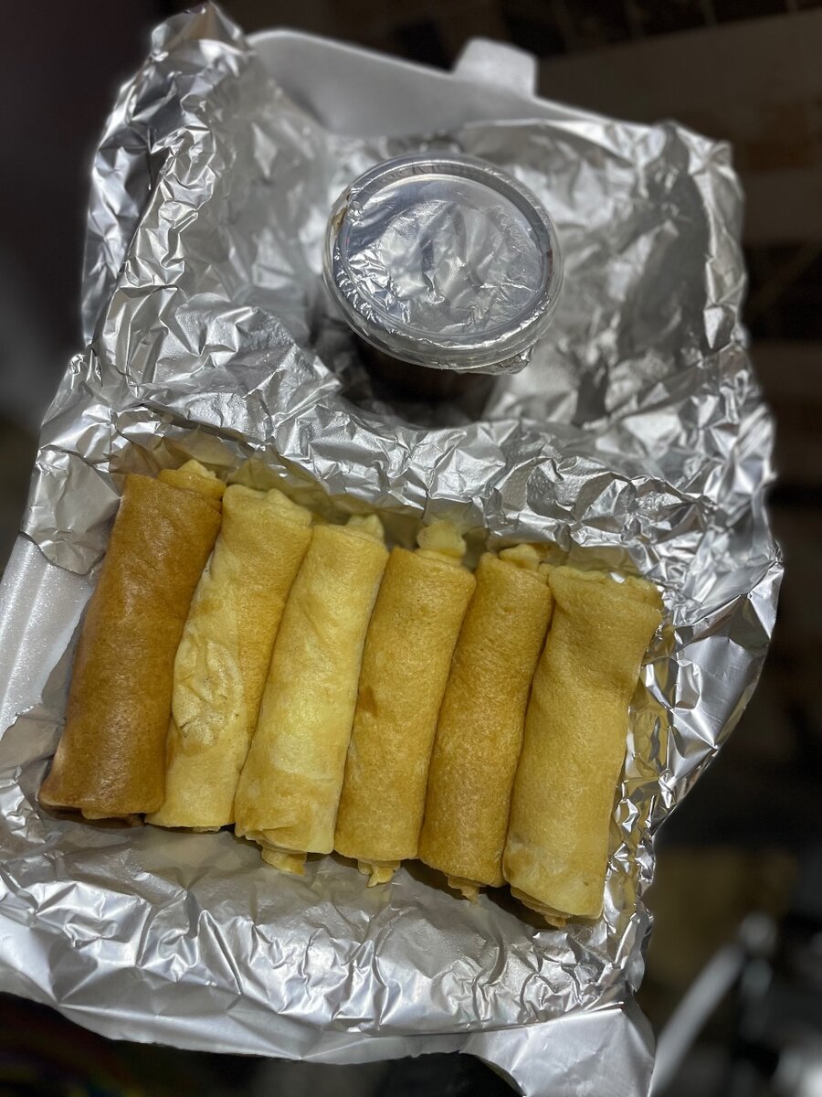 6 Crêpes fourrées au Nutella