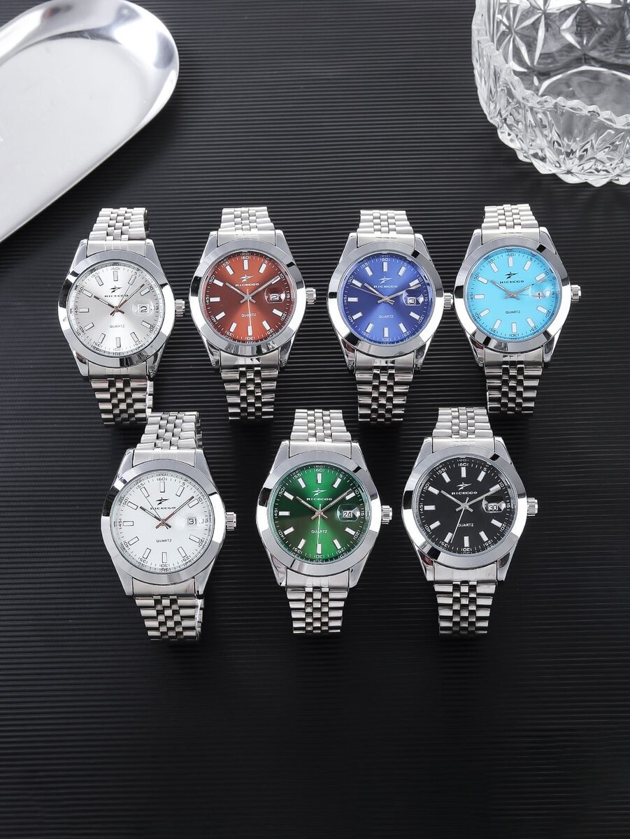 Montres Homme en Acier Inoxydable