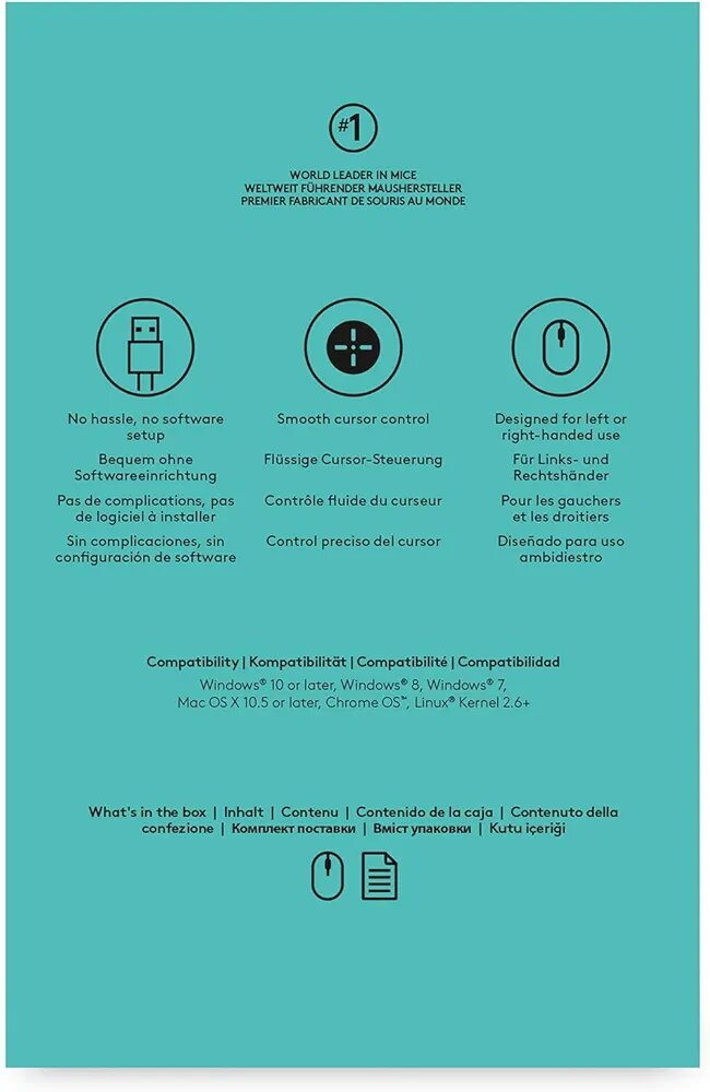 Logitech M90 Wired USB Mouse