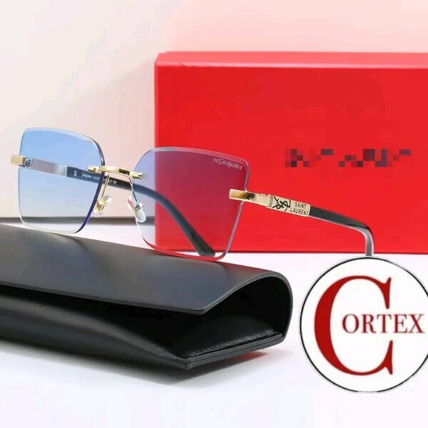 Lunettes luxe Saint Laurent multicolores