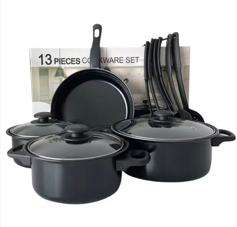 Ensemble de cuisine antiadhésif 13 pièces