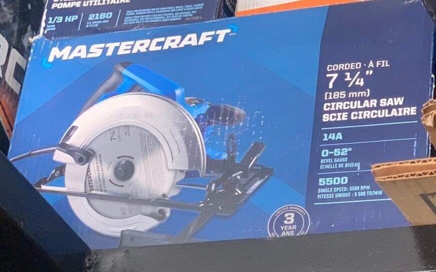 Mastercraft 14A Circular Saw (CANADA)