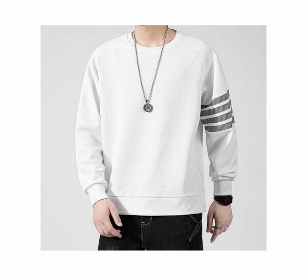 Sweat-shirt homme blanc