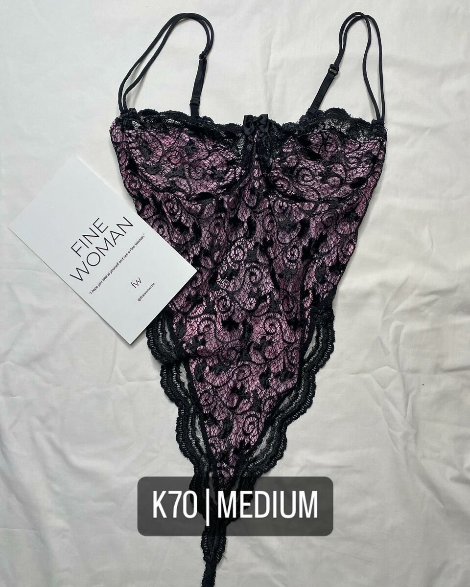 Beautiful women's bodysuit for sleeping