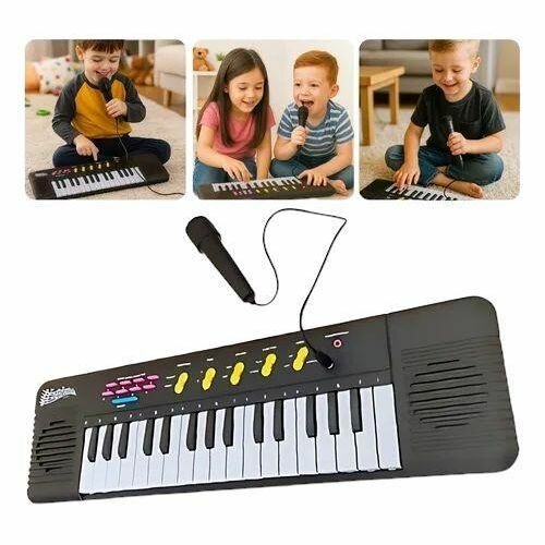 Mini piano enfant avec micro