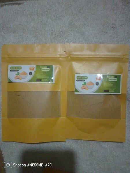 Poudre Gingembre Naturelle Bio