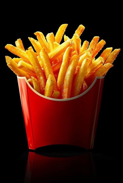 Frites Dorées Croustillantes