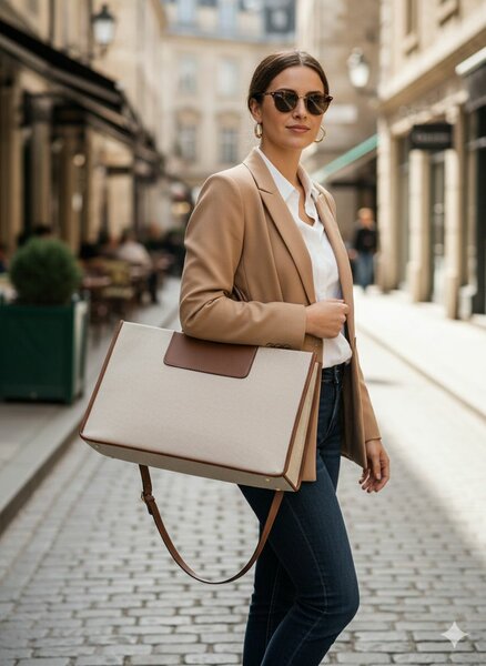 Sac à main élégant en cuir