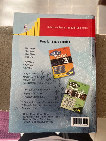 Livre Scolaire Français 1e &Tl