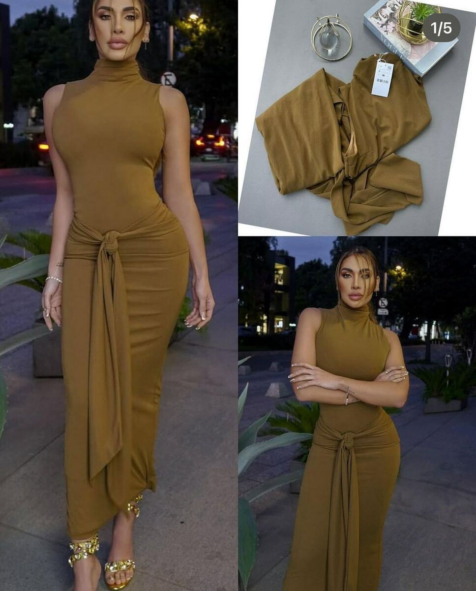 Beautiful wrapped dress for la